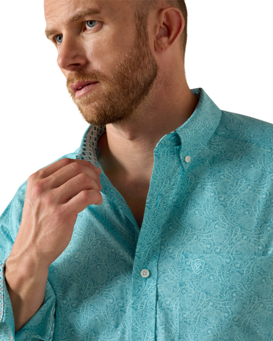 Men's Wrinkle Free Cormac Fitted Shirt - 10071743