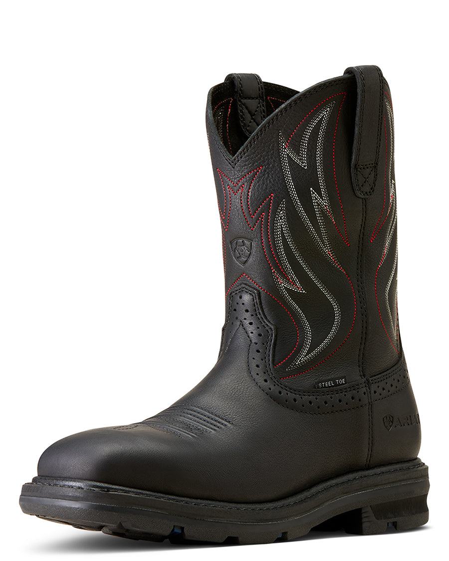 Men's Sierra Shock Shield Steel Toe Work Boots - 10046929
