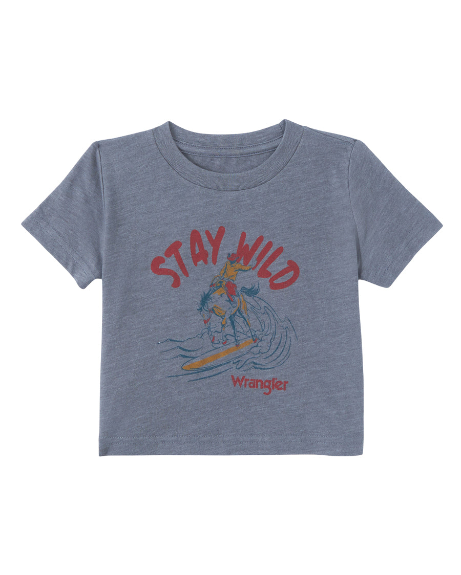Baby Boys' Stay Wild T-Shirt by Wrangler from Skip’s Western Outfitters | WRA-112347246-0/3-