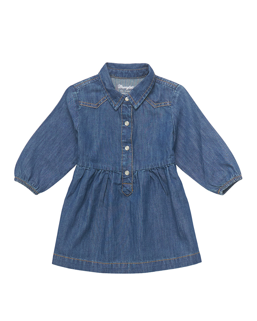 Baby Girls' Dress by Wrangler from Skip’s Western Outfitters | WRA-112353144-0/3