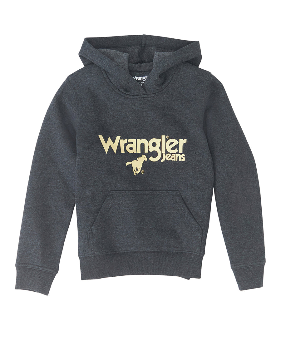 Infants & Toddler Boys' Regular Fit Pullover Hoodie by Wrangler from Skip’s Western Outfitters | WRA-112350061-XXS