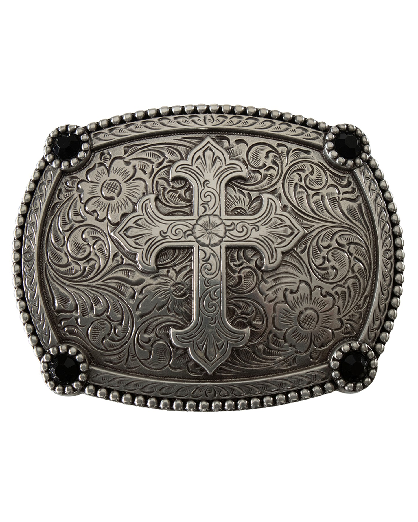 Women's Floral Engraved Belt Buckle by Blazin Roxx from Skip’s Western Outfitters | MFW-37940-O/S
