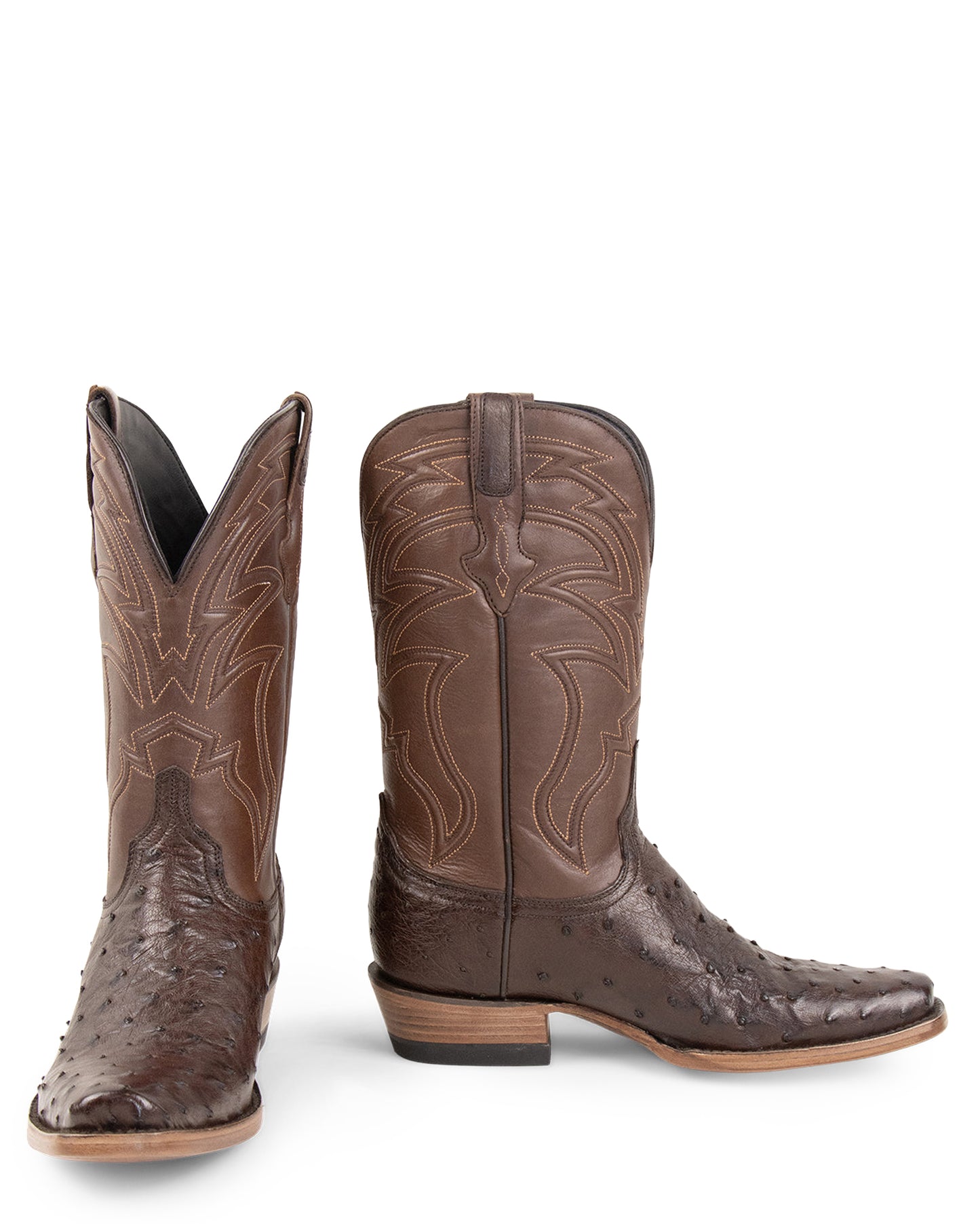 Men's Brown Exotic Western Boots