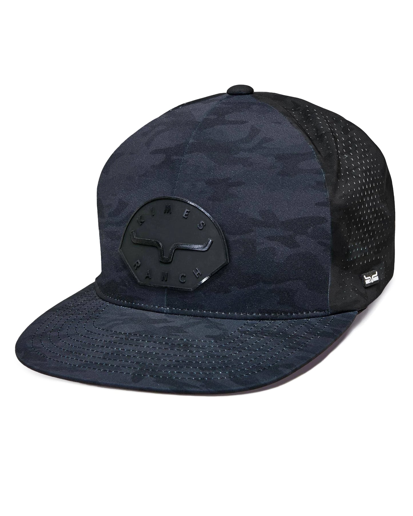 Kimes Ranch Gillette Cap in Black Camo at Skip's Western Outfitters