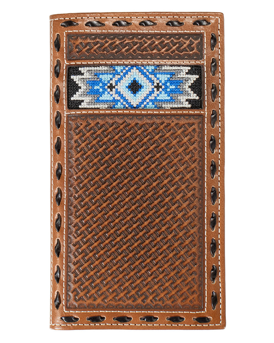 Basket Weave Rodeo Wallet - D250009502 by MFW from Skip’s Western Outfitters | MFW-D250009502-O/S