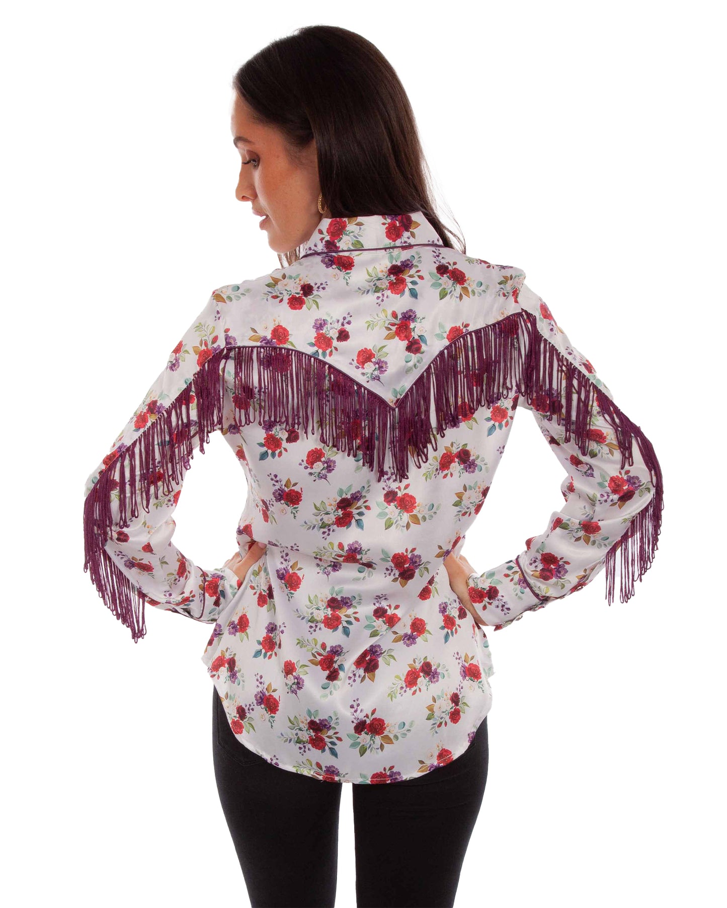 Women's Floral Western Shirt