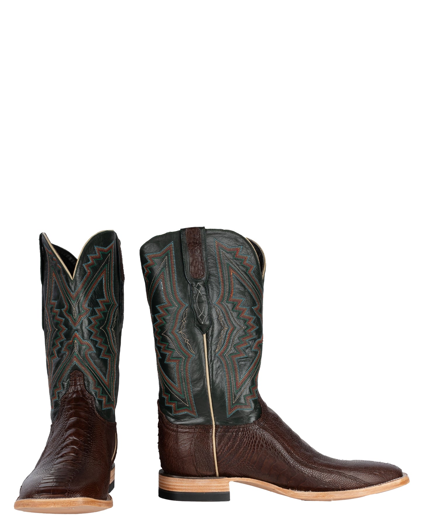 Men's Chocolate Exotic Western Boots