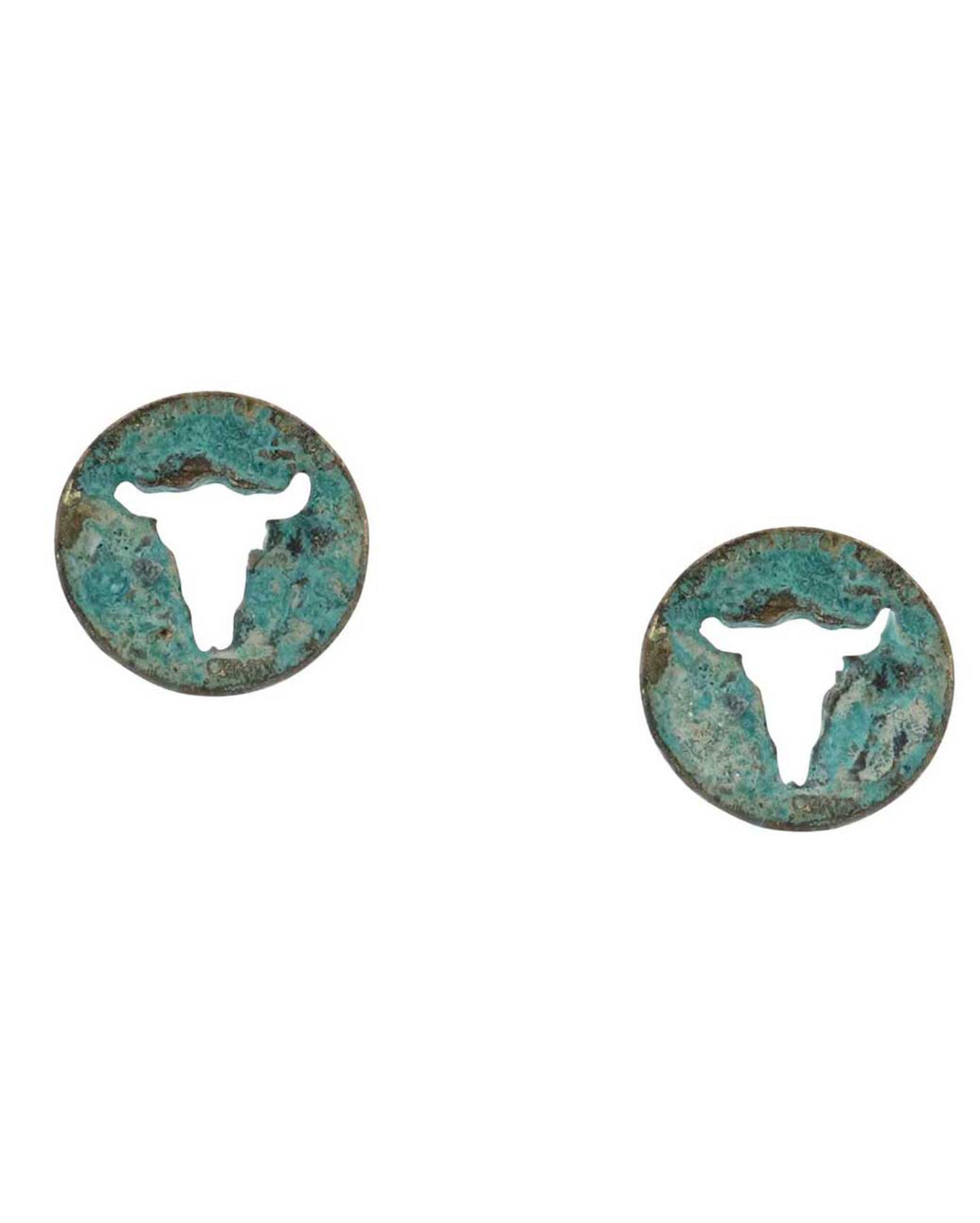 Vintage Nickel Earrings