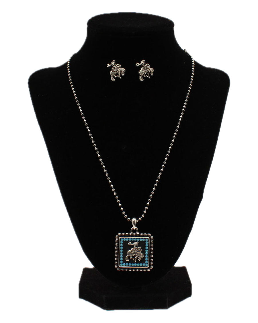 Bronc Jewelry Set - 29613