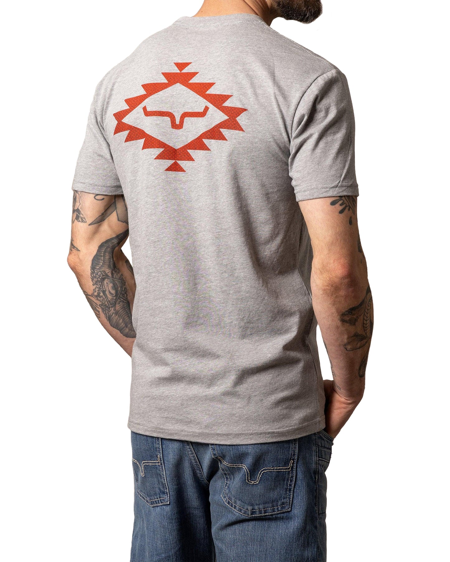 Kimes Ranch Men's San Juan Short Sleeve T-Shirt in Dark Grey Heather at Skip's Western Outfitters