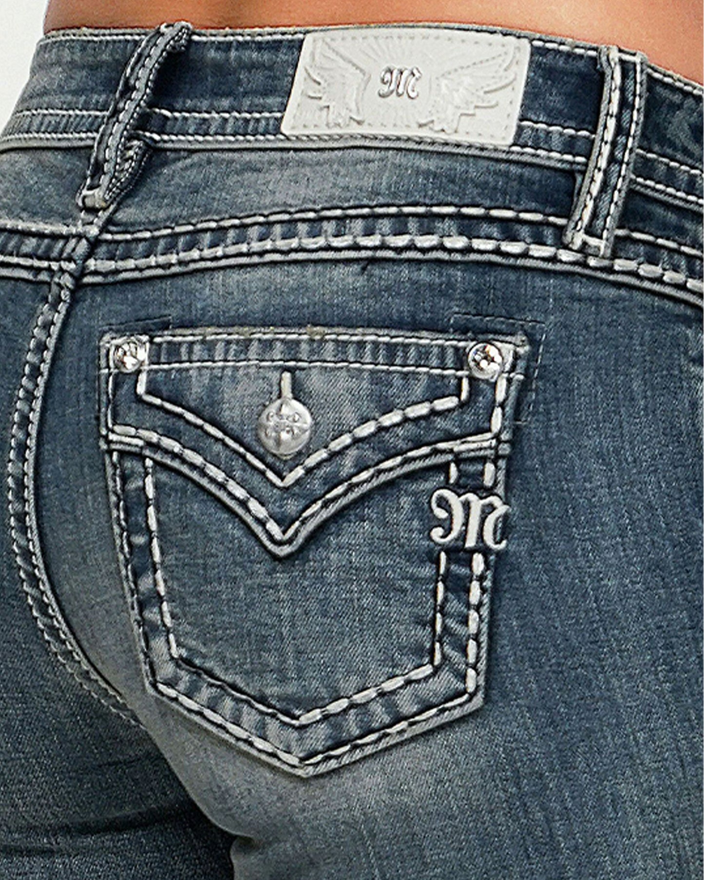 Women's Mid-Rise Bootcut Jeans - M5014B435V