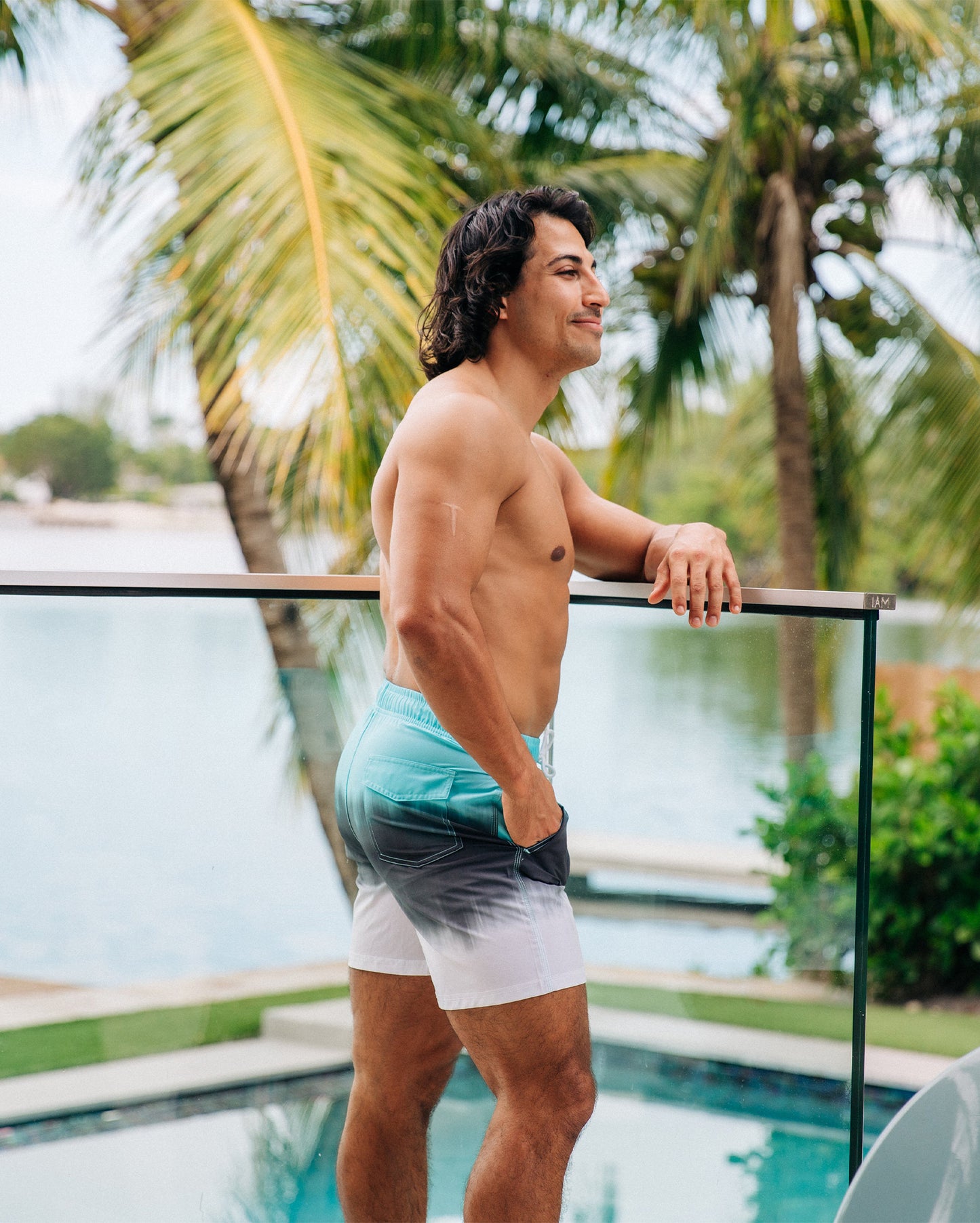 Men's Tie Dye Swim Shorts