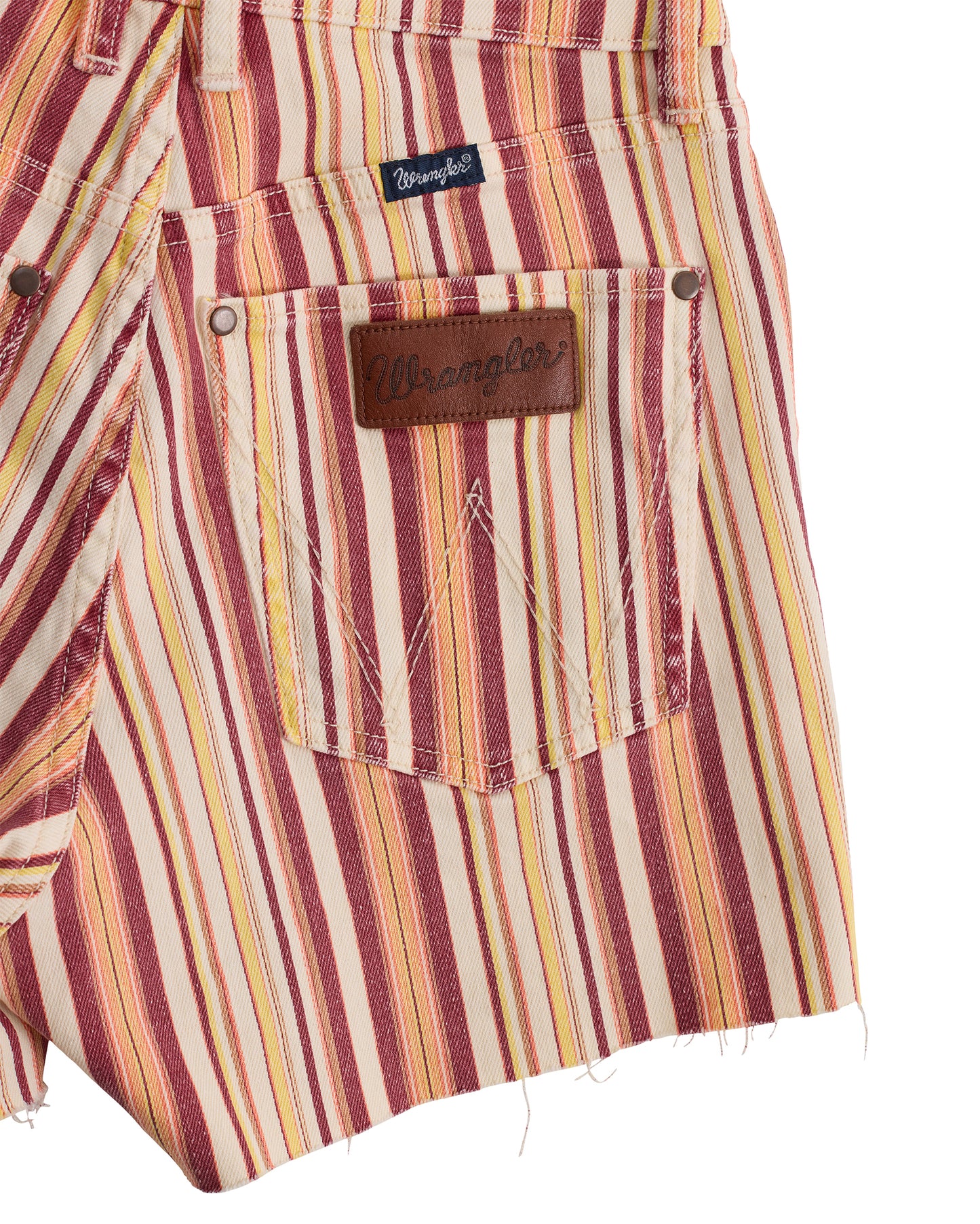 Women's Striped Cowboy Shorts