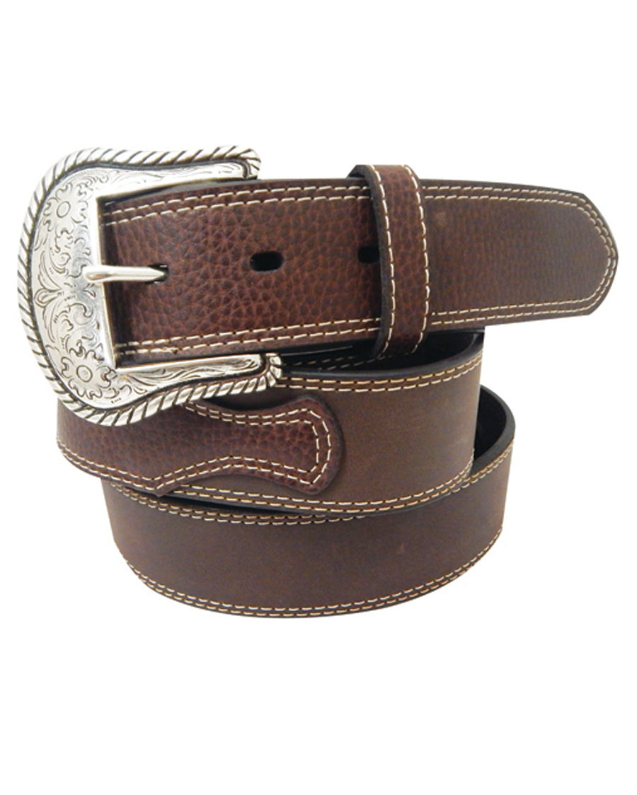 Men's Pebble Grain Leather Belt by G Bar D from Skip’s Western Outfitters | 10923471934