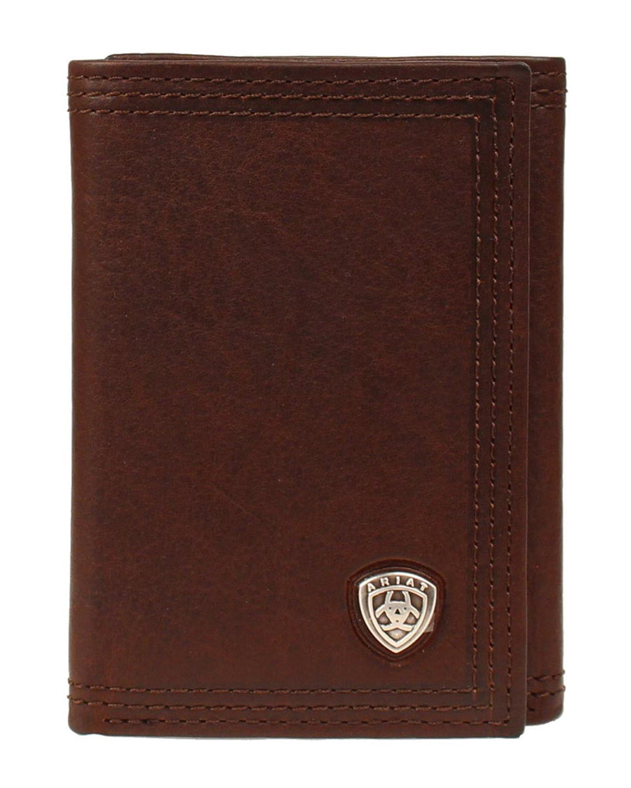 Tri-Fold Performance Work Rodeo Wallet by Ariat Accessories from Skip’s Western Outfitters | MFW-A35122283-O/S-DARKCOPPER