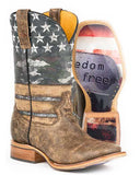 Men's Freedom Dog Tag Western Boots