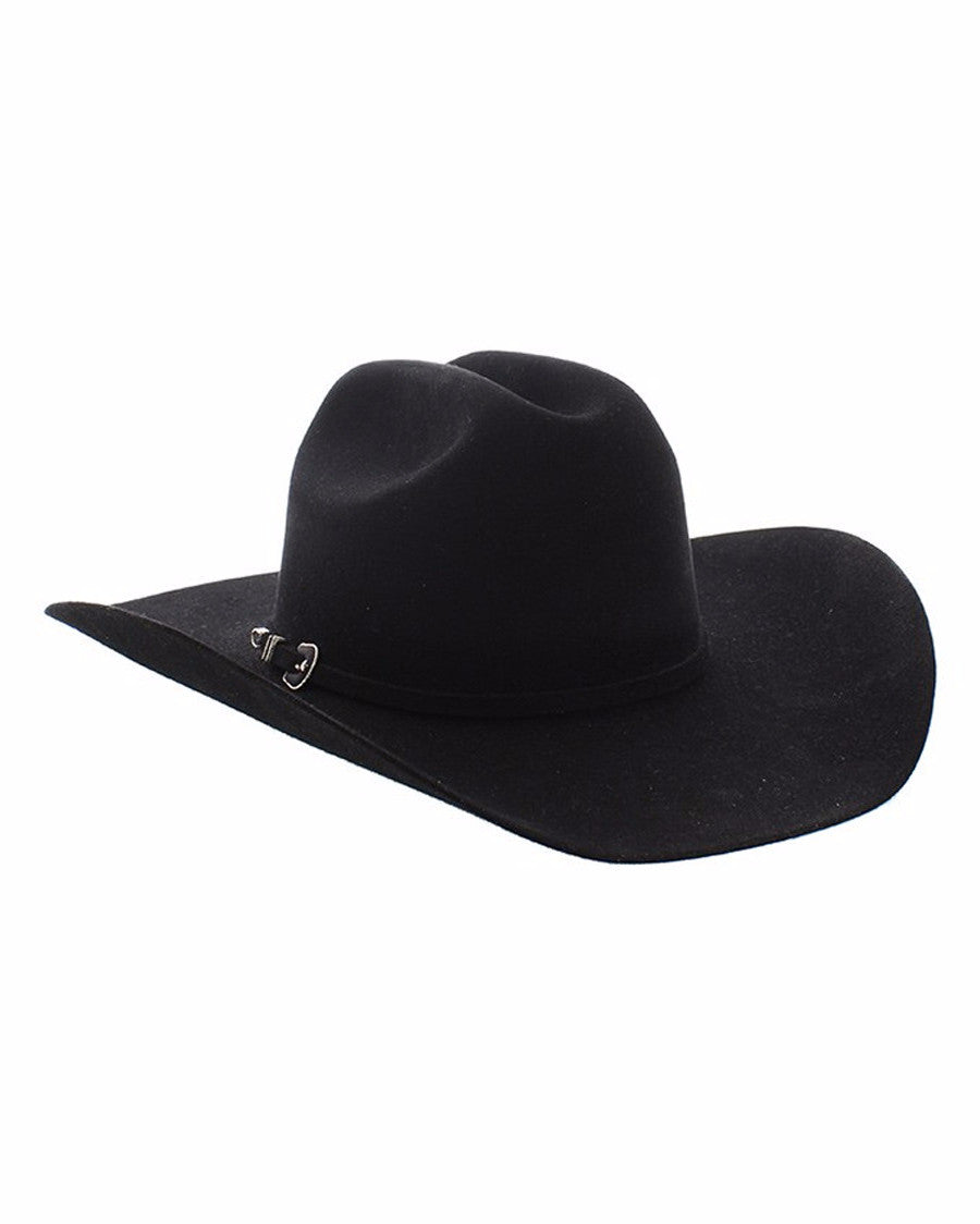 Resistols City Limits 6x Fur Felt Hat by Resistol Hats from Skip’s Western Outfitters | RES-RFCTLM-754007-6-7/8-Black