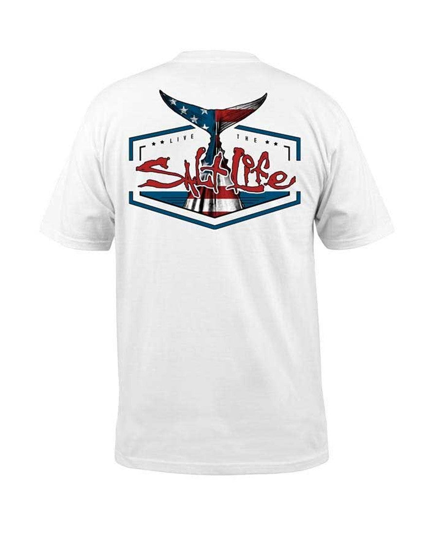 Men's American Tail T-Shirt by Salt Life from Skip’s Western Outfitters | 10923515283
