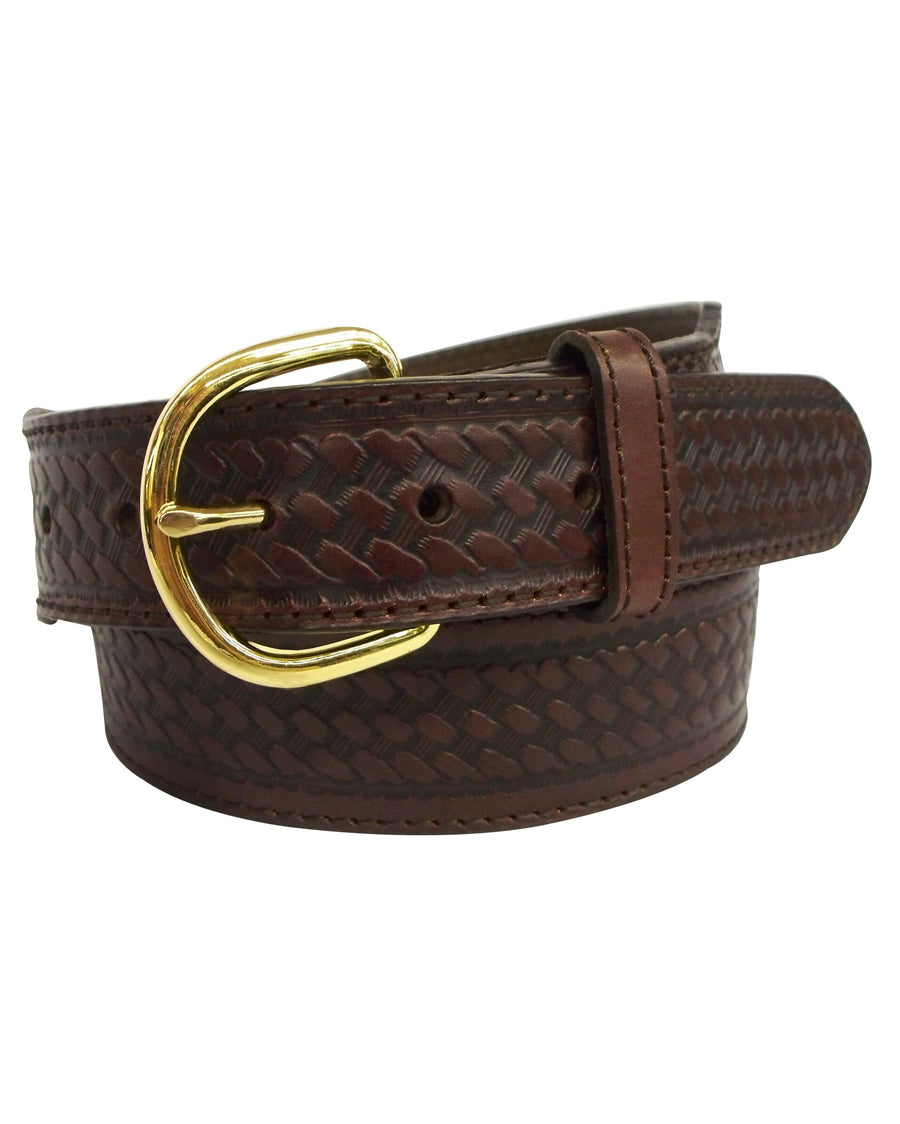 Men's Basket Weave Belt by G Bar D from Skip’s Western Outfitters | 10923471506