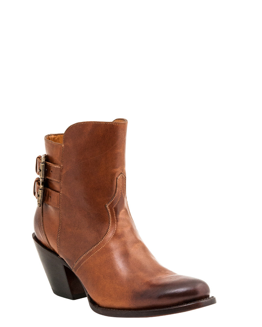 Womens Catalina Boots - Cognac by Lucchese from Skip’s Western Outfitters | LUC-M4986-060-B