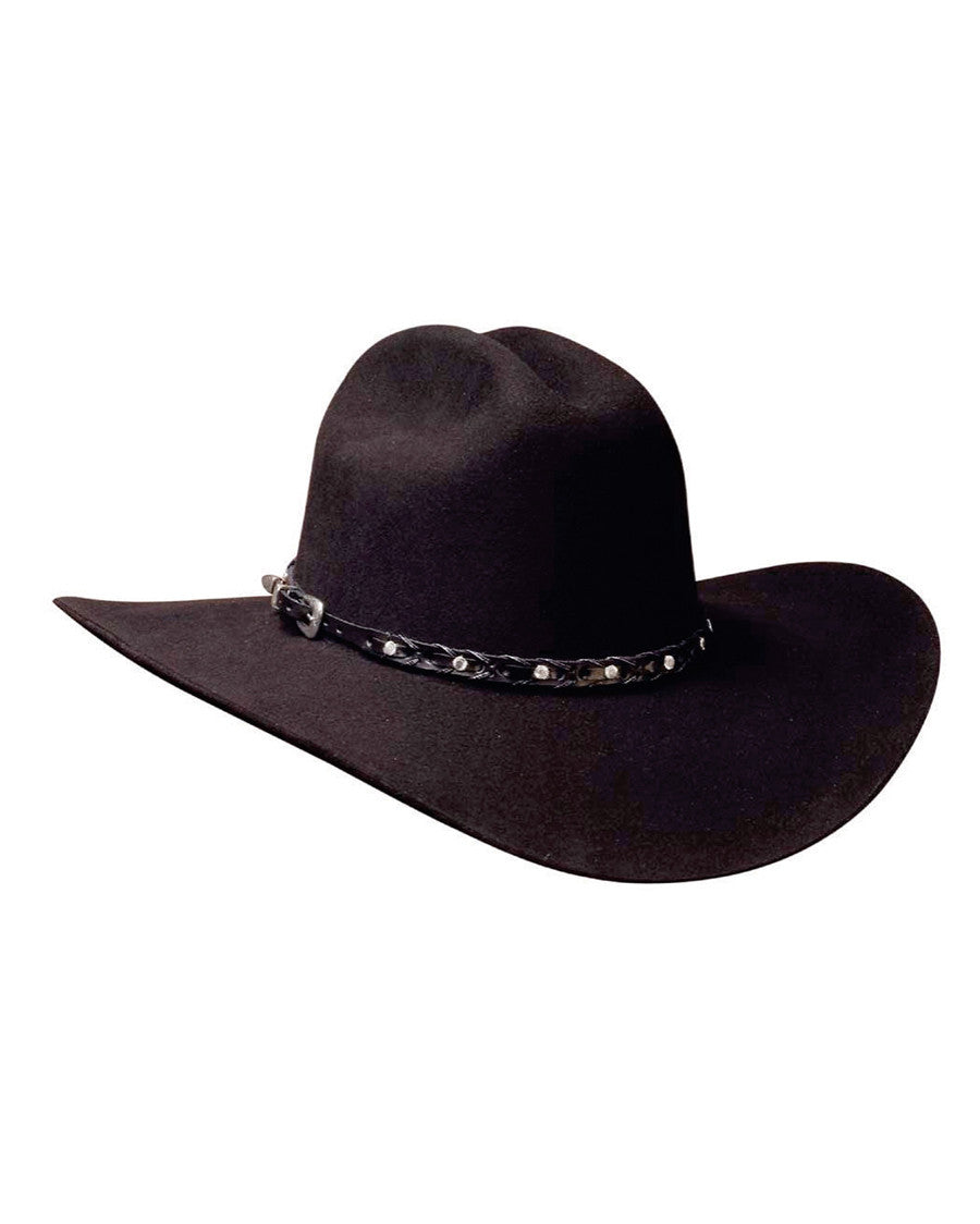 Bullhide Pistol Pete 6X Wool Hat by Bullhide from Skip’s Western Outfitters | MOT-0397BL-6-3/4-Black