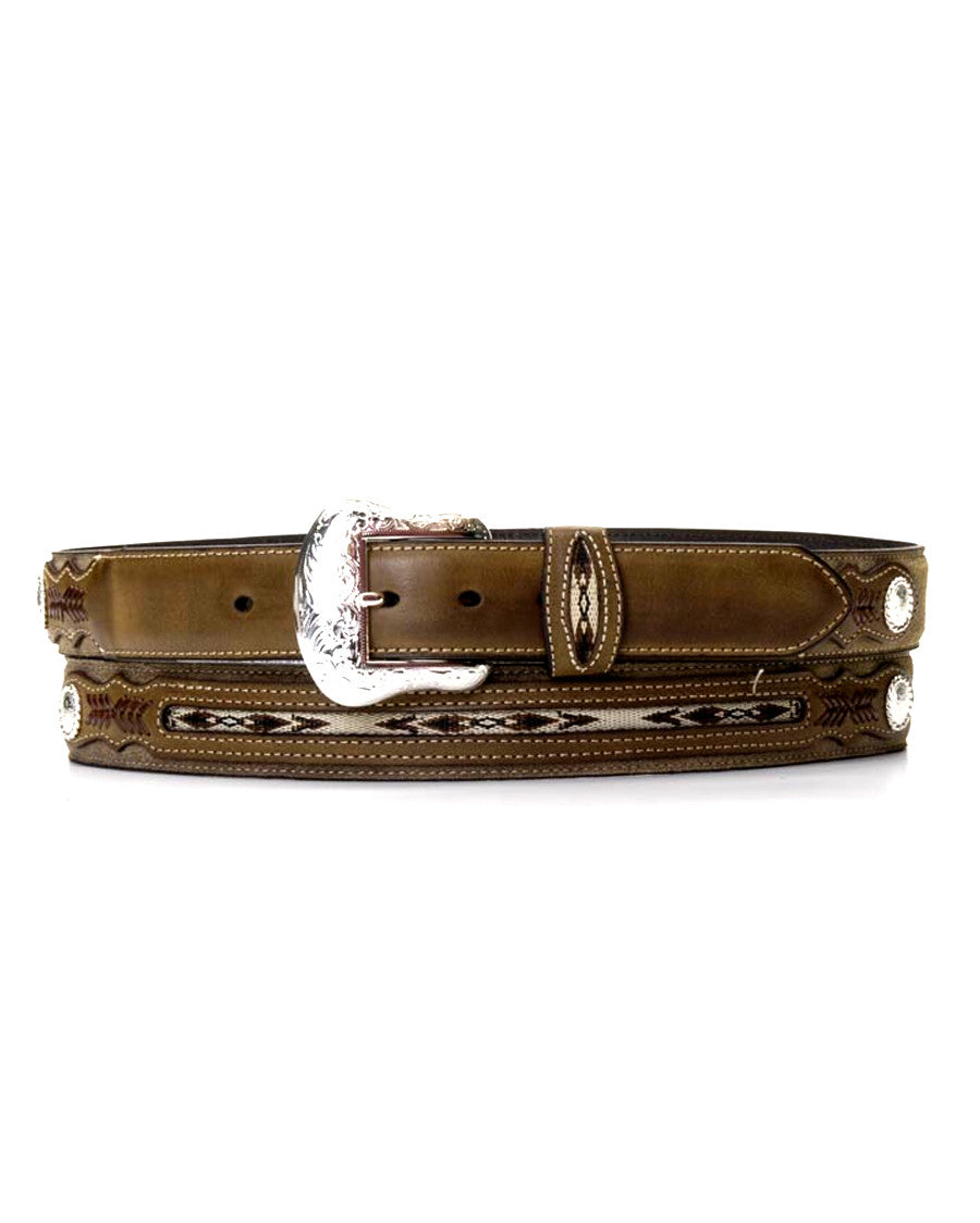 Men's Top Hand Belt by Nocona from Skip’s Western Outfitters | 10923501789