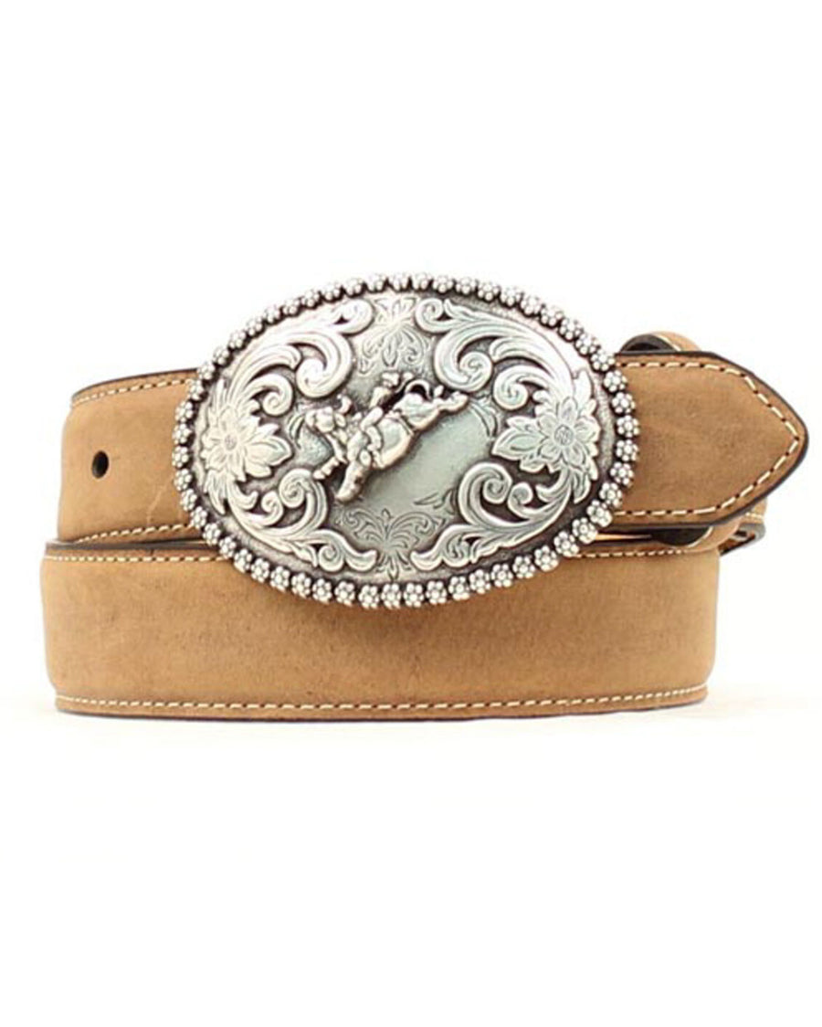 Kid's Bucking Bull Western Belt by Nocona from Skip’s Western Outfitters | 10923502371