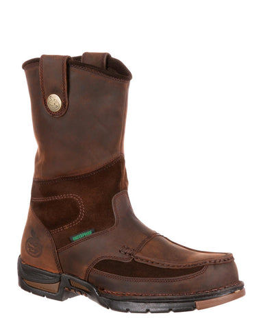 Mens Athens Waterproof Pull-On Boots