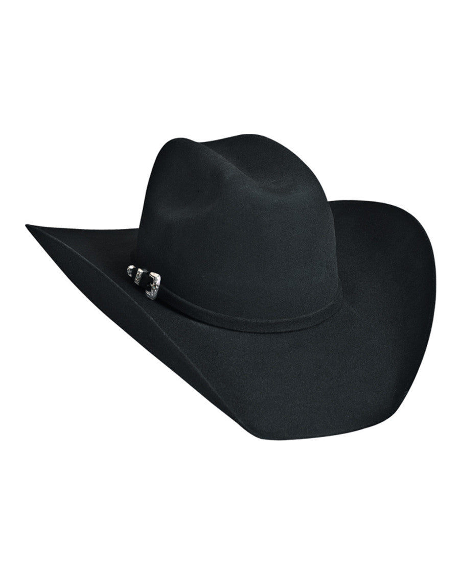 Bullhide Legacy 8X Felt Hat by Bullhide from Skip’s Western Outfitters | MOT-0518BL-6-3/4-Black