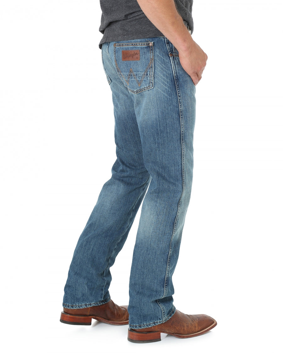 Men's Retro Slim Fit Straight Leg Jeans