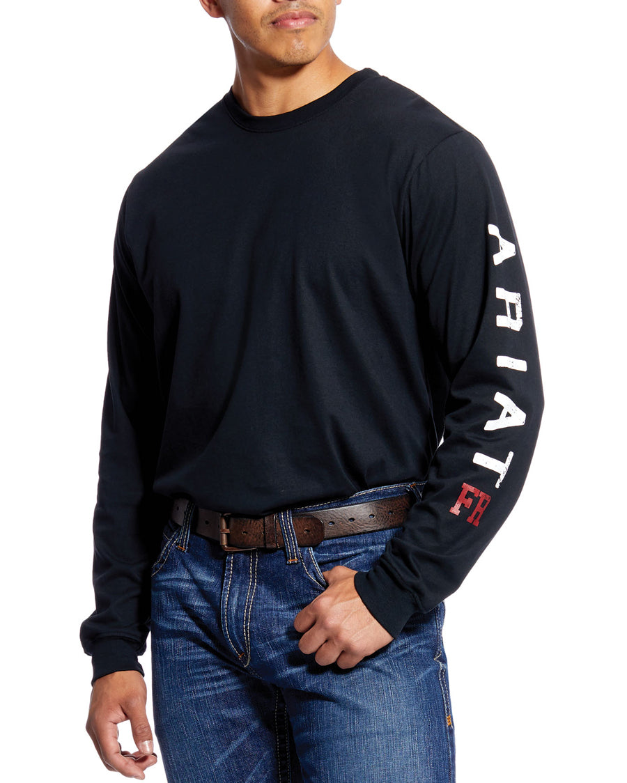 Men's Fire Rated Roughneck T-Shirt Black