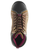 Womens Chisel Steel-Toe Lace-Up Boots