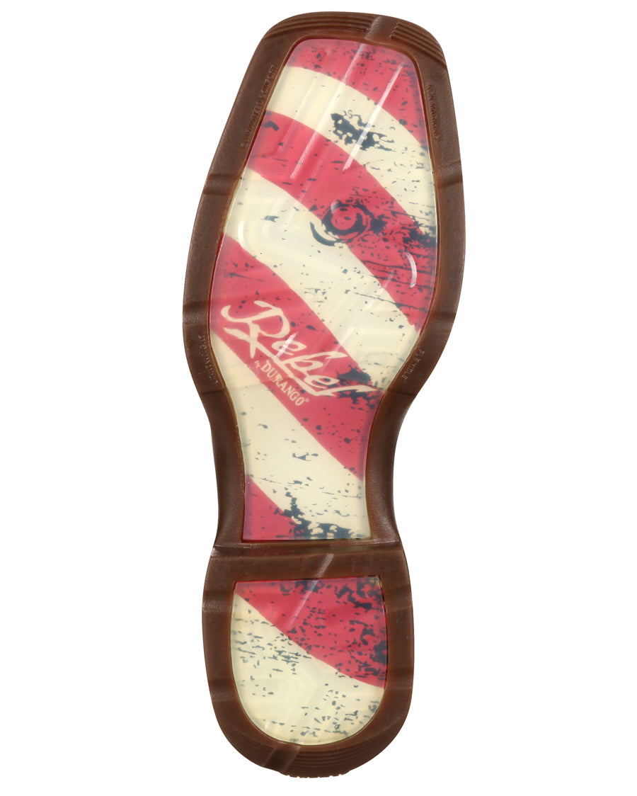 Men's Rebel Patriotic Pull-On Boots