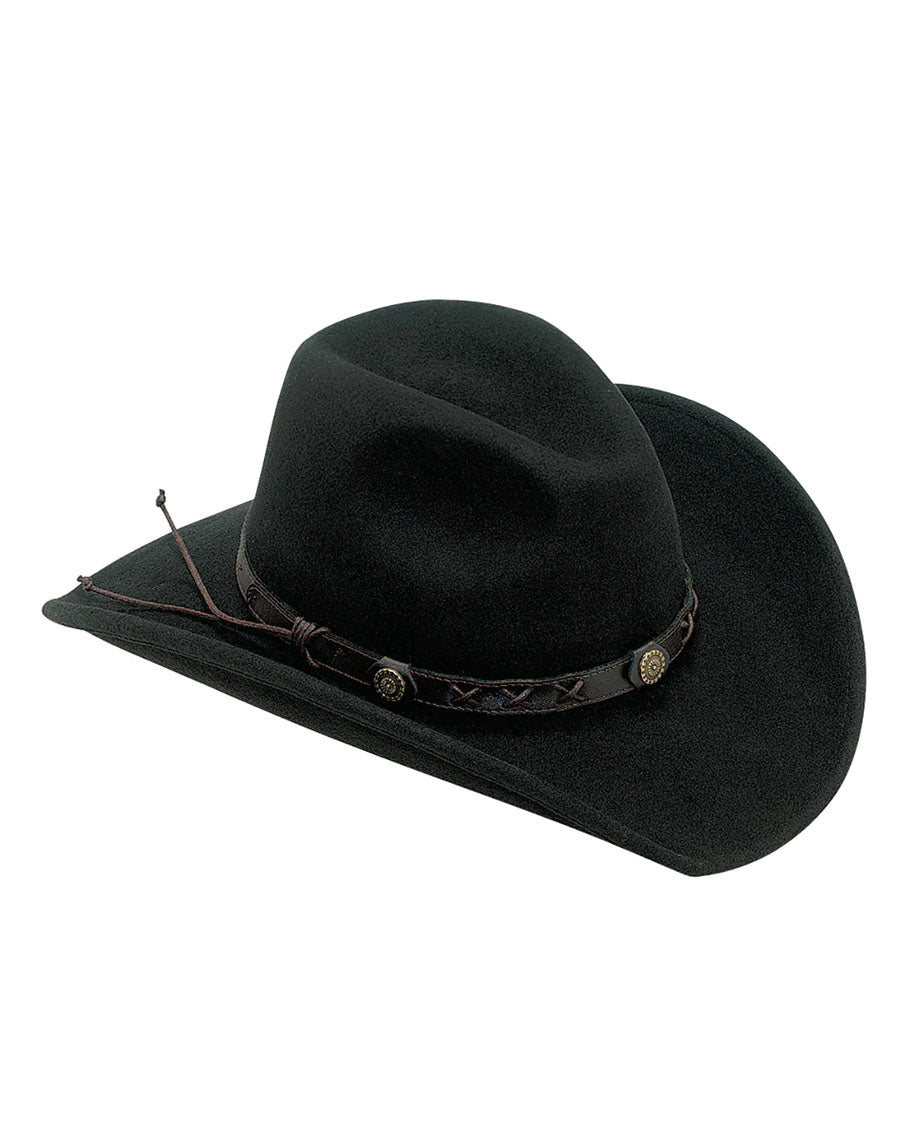 Crushable Wool Western Hat by Twister from Skip’s Western Outfitters | MFW-7211001-S-BLACK