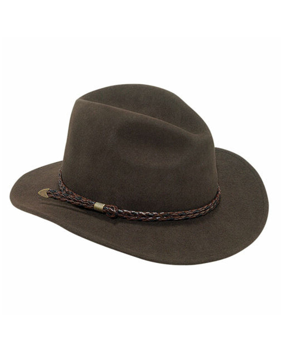 Omaha Crushable Wool Western Hat by Twister from Skip’s Western Outfitters | MFW-7211402-S-BROWN