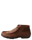 Women's Floral Tooled Driving Moccasins