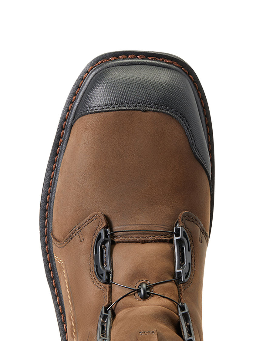 Men's WorkHog XT 8" BOA Waterproof Carbon Toe Work Boots