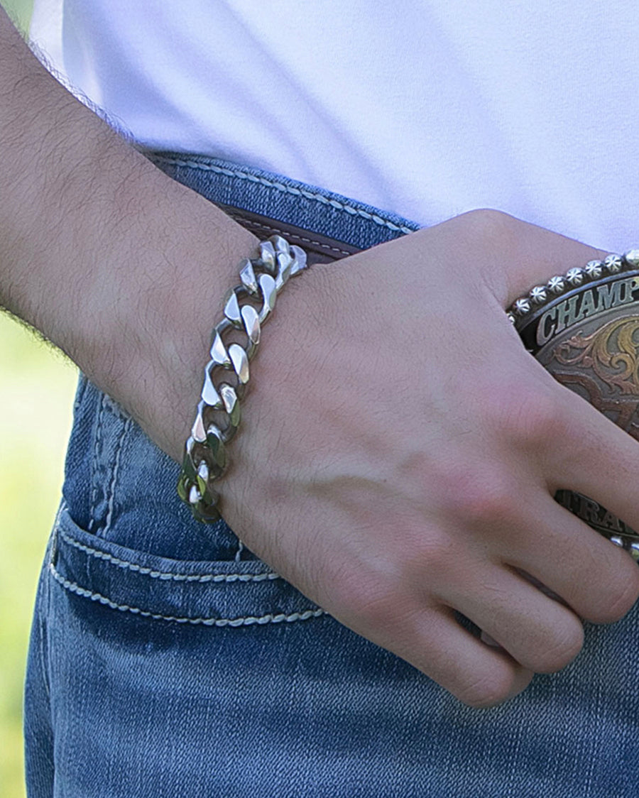 Men's Cuban Link Chain Bracelet