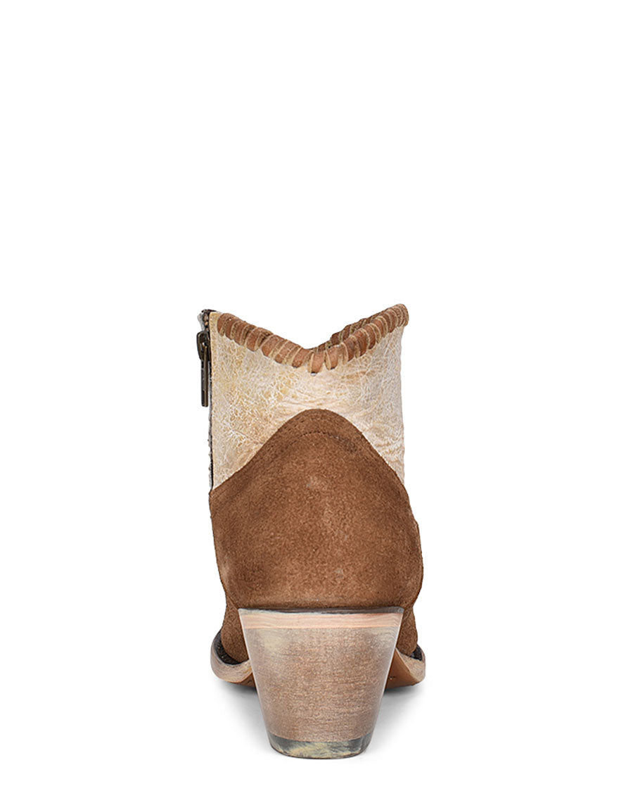 Corral A4276 Women's Handcrafted Pointed Toe Cowgirl Boots in Brown at Skip's Western Outfitters