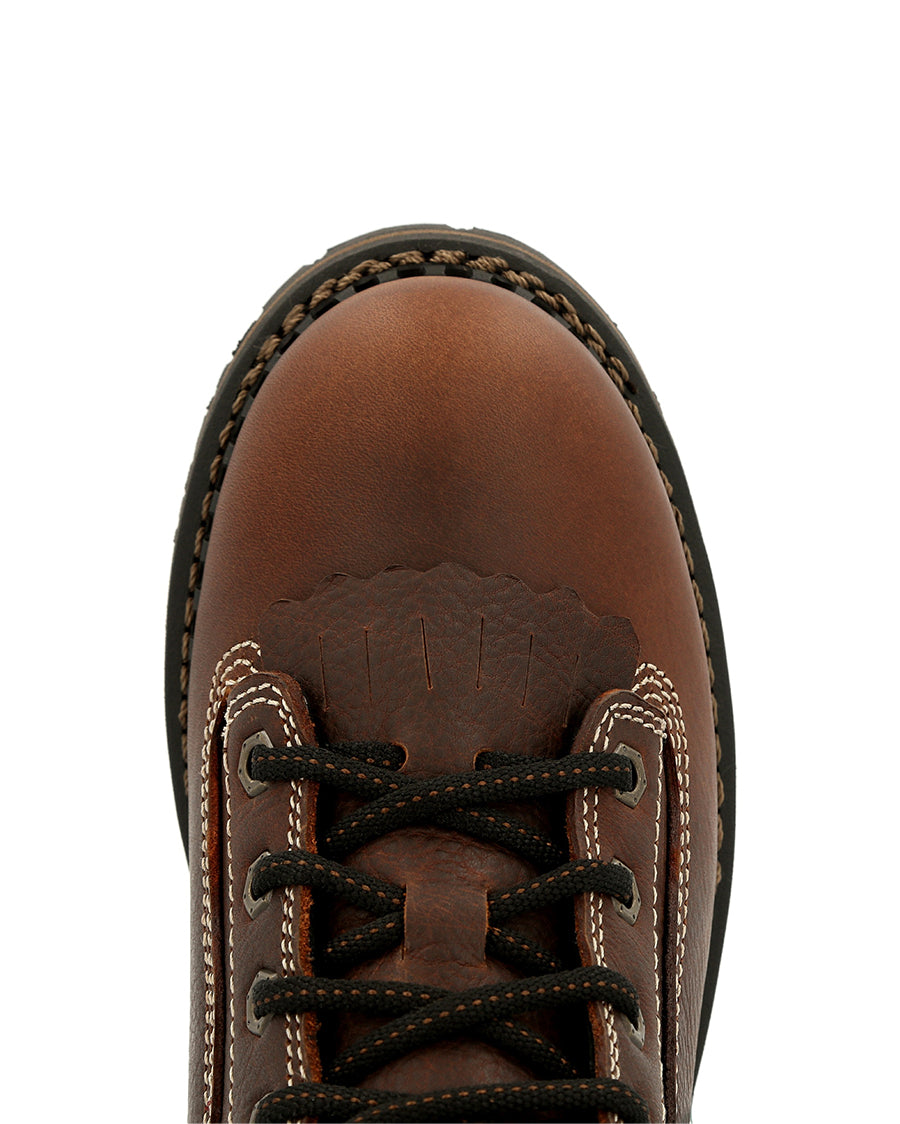 Women's AMP LT Logger Waterproof Low Heel Work Boots