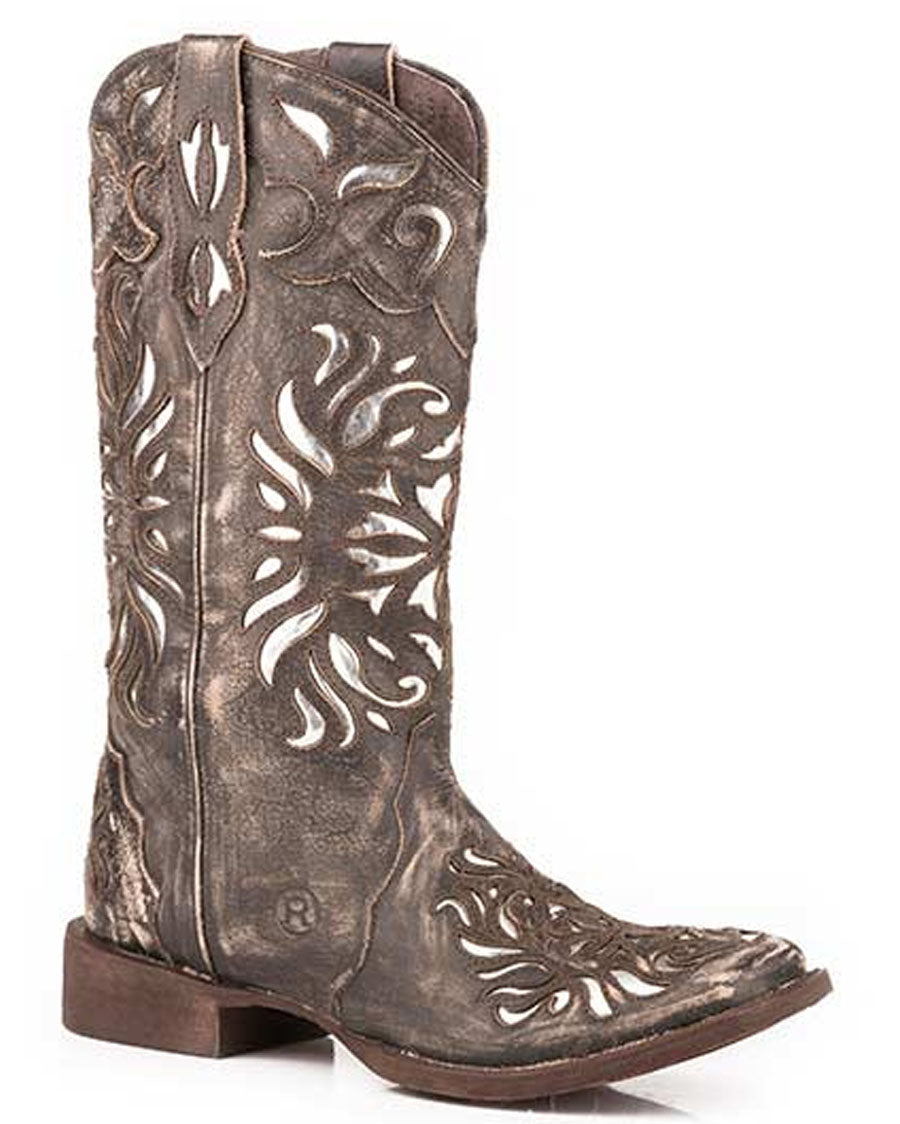 Women's Belle II Western Boots by Roper from Skip’s Western Outfitters | KAR-09-021-0914-2747-BR-060-B