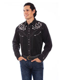 Men's Horseshoe Rose Western Shirt
