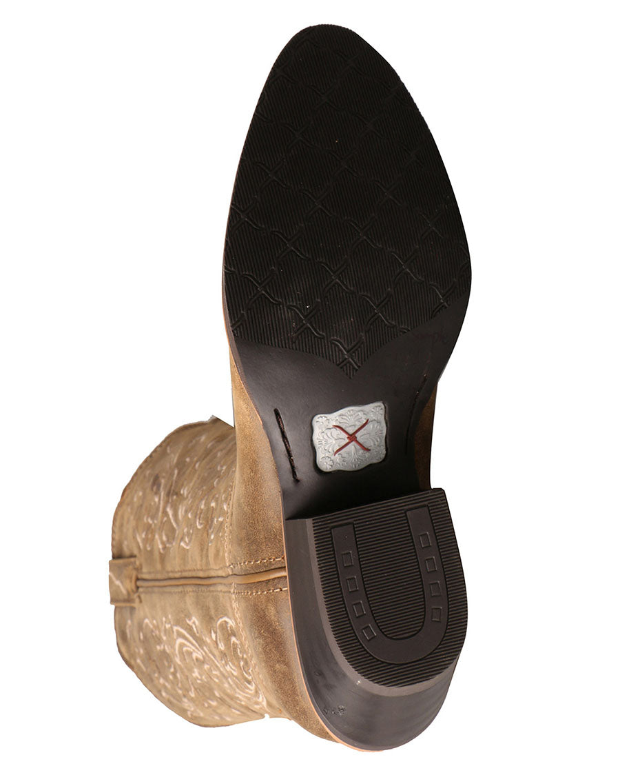 Women's Embroidered 12" Western Boots