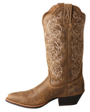 Women's Embroidered 12" Western Boots