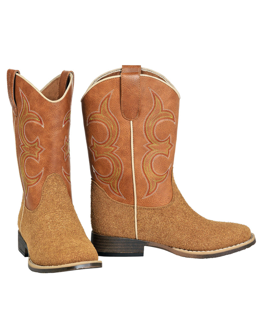 Kids' Rhett Western Boots by Double Barrel from Skip’s Western Outfitters | 10923629769