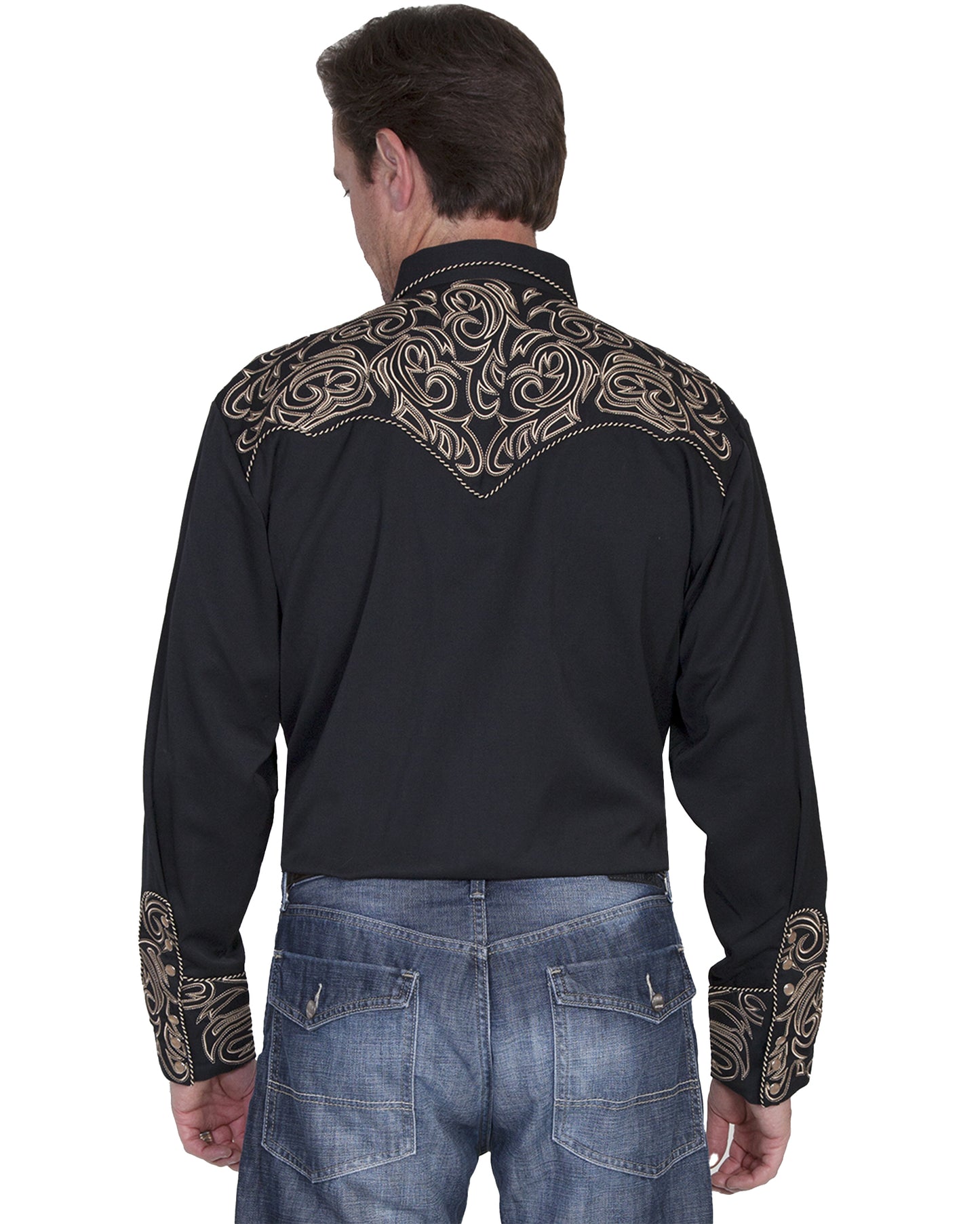 Men's Picstitch Yokes Western Shirt