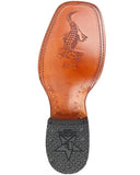 Men's Caiman Hornback Western Boots