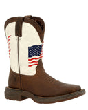 Youth American Flag Western Boots