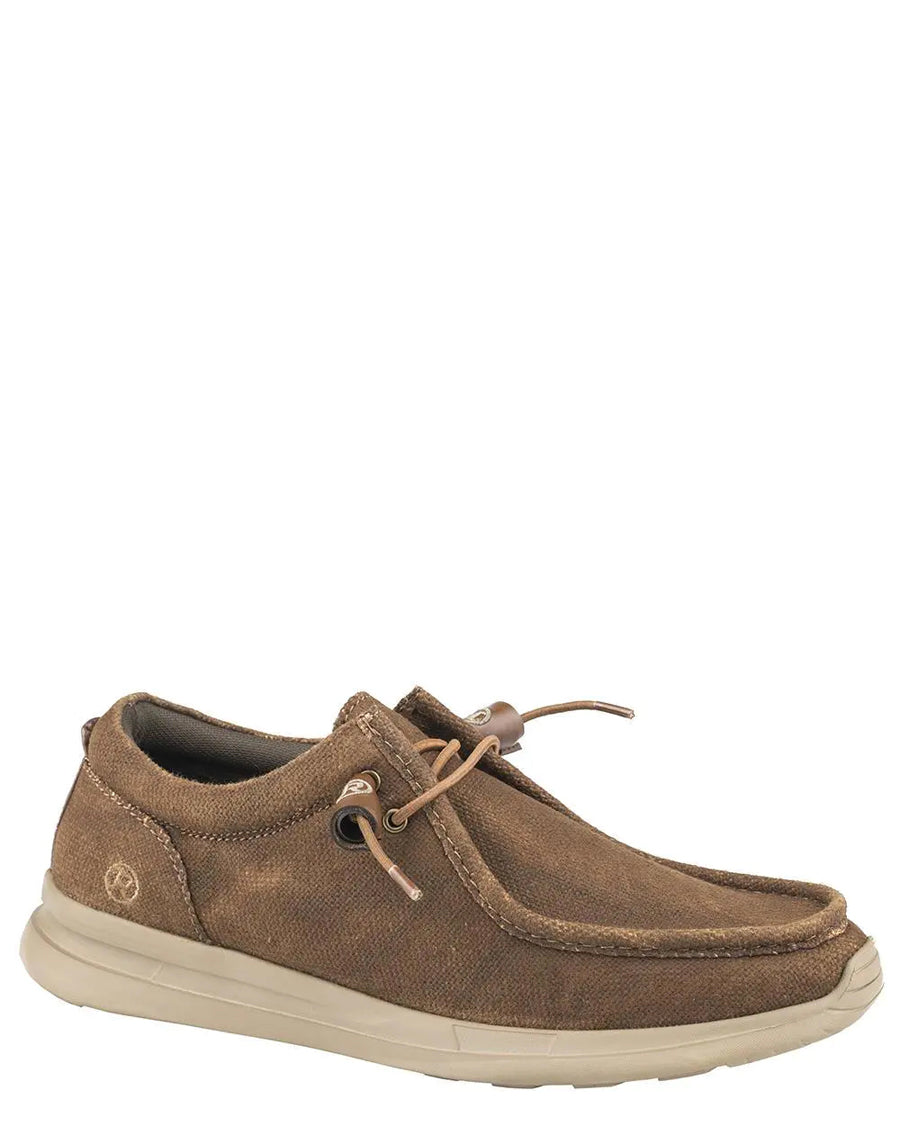 Men's Chillin Low Chukka Shoes by Roper from Skip’s Western Outfitters | KAR-09-020-0991-3413-BR-080-D