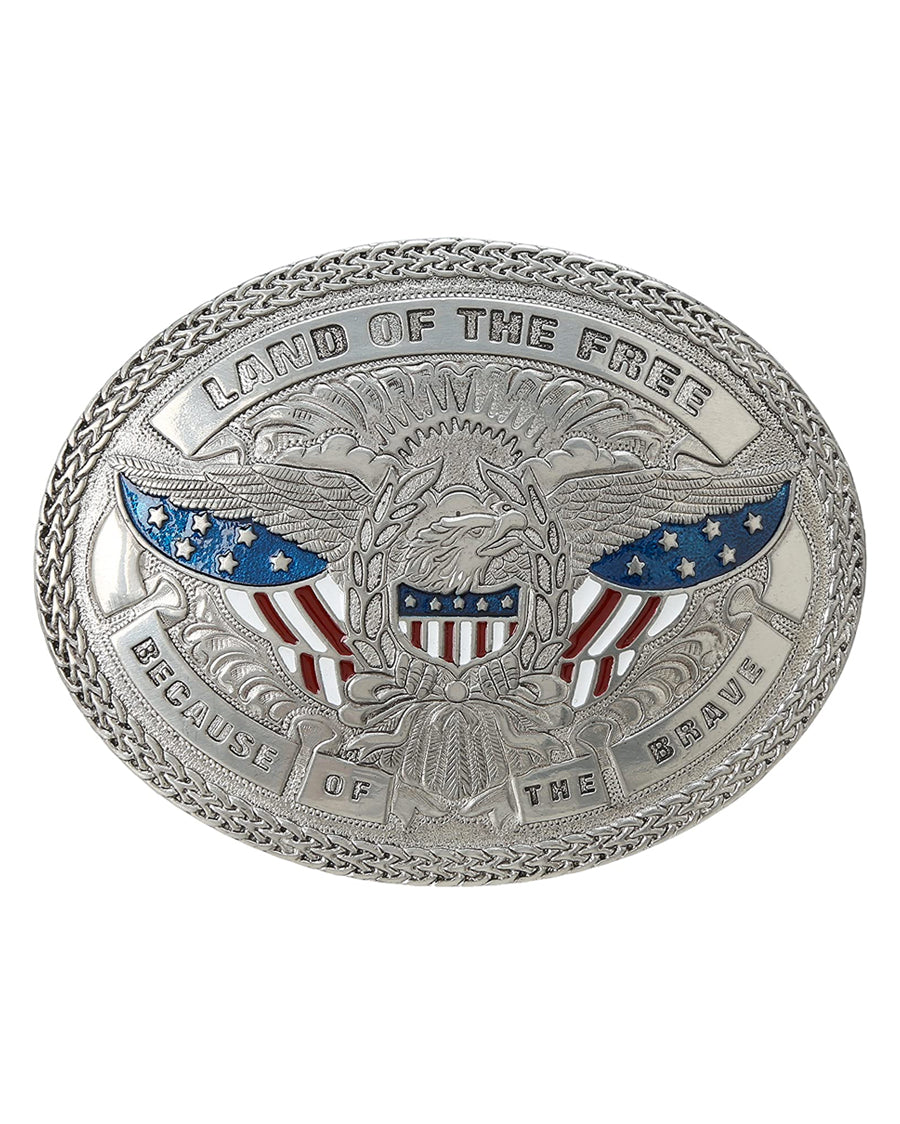 American Flag Belt Buckle by Nocona from Skip’s Western Outfitters | 10923500351